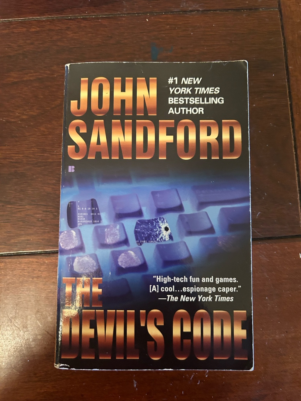 John Sandford The Devil's Code - Blue/Black Book